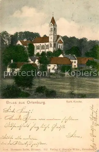 AK / Ansichtskarte Ortenburg Katholische Kirche  Kat. Ortenburg