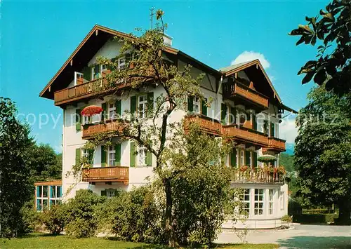 AK / Ansichtskarte Berchtesgaden Eisenbahner Erholungsheim Haus Erika Kat. Berchtesgaden