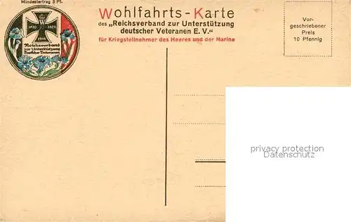 AK / Ansichtskarte Militaria Generaele Stab Deutschland preussischer Generaloberst und Politiker von Beseler Orden Wohlfahrts Karte