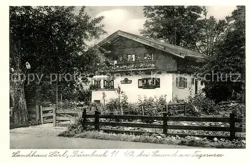 AK / Ansichtskarte Gmund Tegernsee Landhaus Laerl Kat. Gmund a.Tegernsee