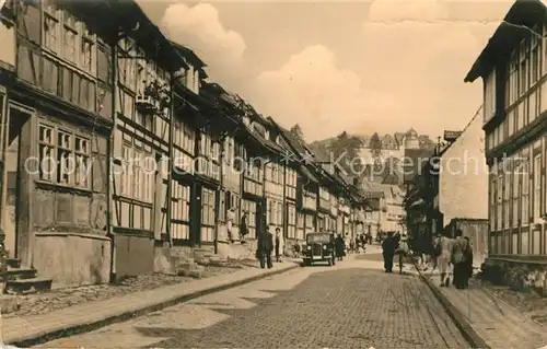 AK / Ansichtskarte Stolberg Harz Strassenpartie Kat. Stolberg Harz