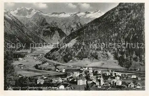 AK / Ansichtskarte Mallnitz Kaernten mit Seebachtal und Ankogel