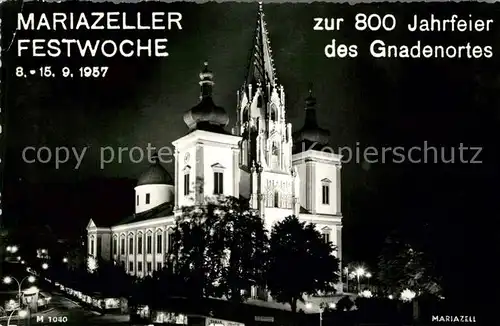 AK / Ansichtskarte Mariazell Steiermark Mariazeller Wallfahrtskirche Kat. Mariazell