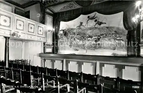 AK / Ansichtskarte Grein Donau Oberoesterreich Stadttheater Kat. Grein