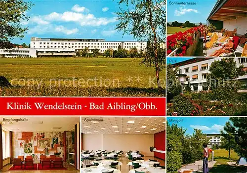 AK / Ansichtskarte Aibling Bad Klinik Wendelstein Kat. Bad Aibling