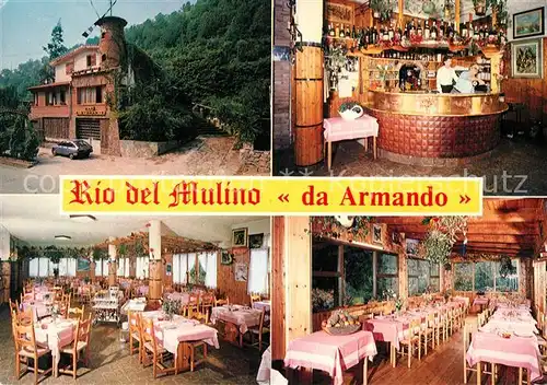 AK / Ansichtskarte Dolceacqua Restaurant Rio del Mulino