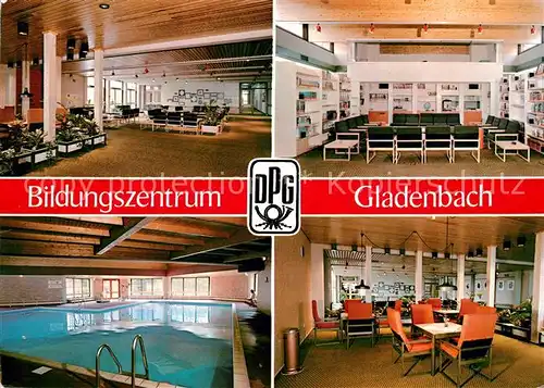 AK / Ansichtskarte Gladenbach Bildungszentrum Schwimmbad Kat. Gladenbach