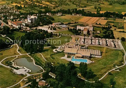 AK / Ansichtskarte Schoenborn Bad Fliegeraufnahme Mingolsheim Schwimmbad Kat. Bad Schoenborn