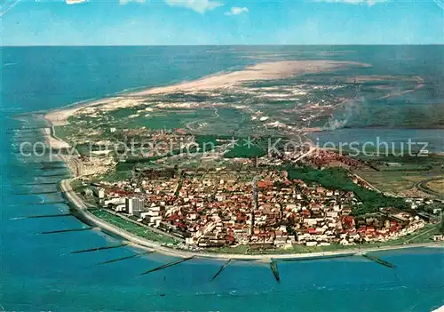 AK / Ansichtskarte Norderney Nordseebad Fliegeraufnahme Kat. Norderney