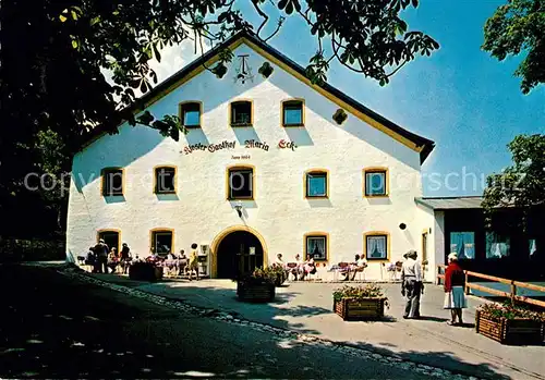 AK / Ansichtskarte Siegsdorf Oberbayern Klosterwirtschaft Maria Eck Kat. Siegsdorf