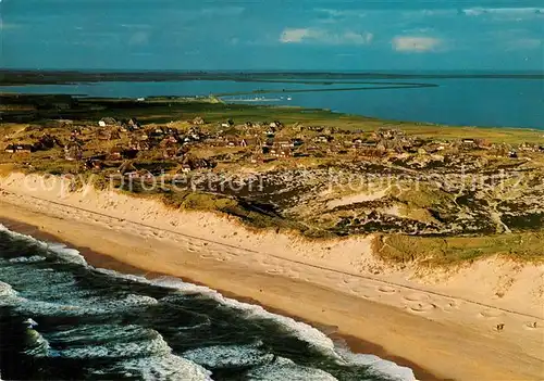 AK / Ansichtskarte Rantum Sylt Fliegeraufnahme Kat. Rantum (Sylt)