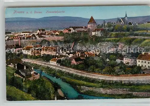 AK / Ansichtskarte Krems Donau Panorama Kremstal Kat. Krems an der Donau