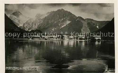 AK / Ansichtskarte Pertisau Achensee Blick ueber den See zu den Alpen Kat. Eben am Achensee