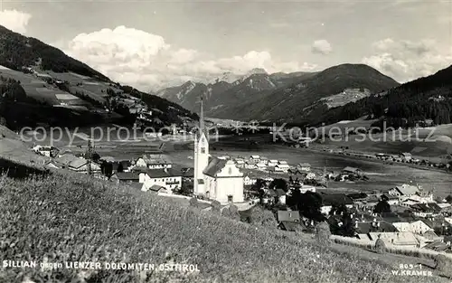 AK / Ansichtskarte Sillian Tirol Panorama Blick gegen Lienzer Dolomiten Kat. Sillian Osttirol
