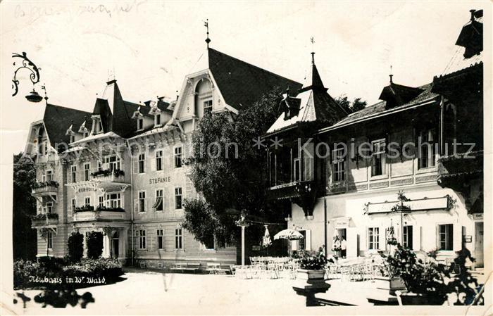 AK / Ansichtskarte Neuhaus Weissenbach Kurhotel Kat. Weissenbach an der