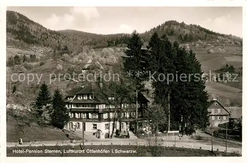 AK / Ansichtskarte Ottenhoefen Schwarzwald Hotel Pension Sternen Kat. Ottenhoefen im Schwarzwald