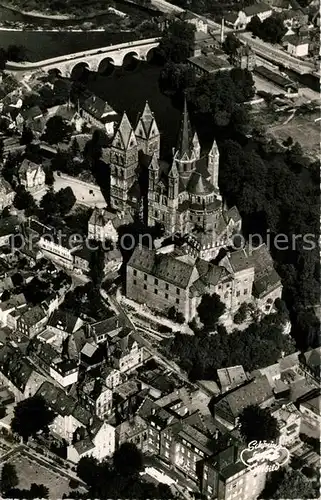 AK / Ansichtskarte Limburg Lahn Dom und Schloss Fliegeraufnahme Kat. Limburg a.d. Lahn