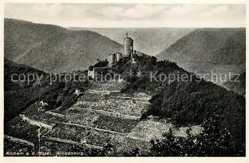 AK / Ansichtskarte Cochem Mosel mit Winnenburg Kat. Cochem