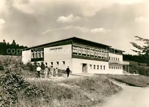 AK / Ansichtskarte Oberhof Thueringen Schanzenbaude Kat. Oberhof Thueringen