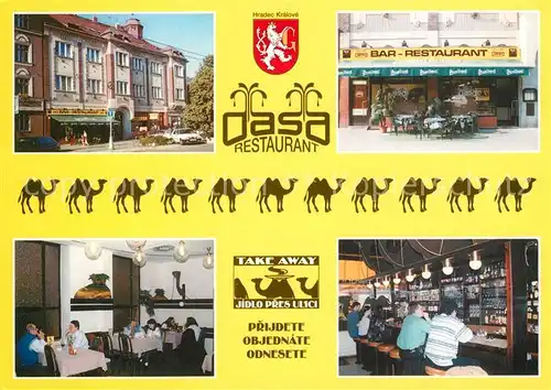 AK / Ansichtskarte Hradec Kralove Restaurant Oasa Kat. Hradec Kralove Koeniggraetz