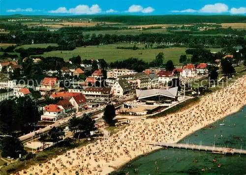 AK / Ansichtskarte Scharbeutz Ostseebad Fliegeraufnahme Kat. Scharbeutz