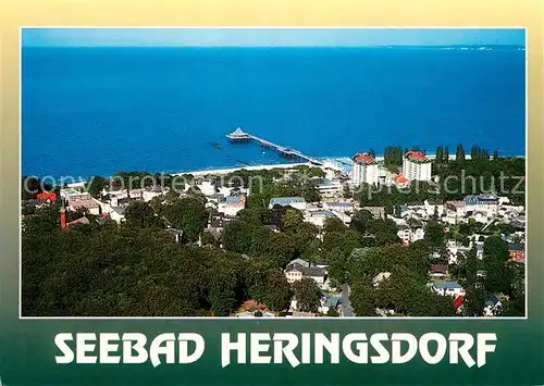 AK / Ansichtskarte Heringsdorf Ostseebad Usedom Fliegeraufnahme Kat. Heringsdorf