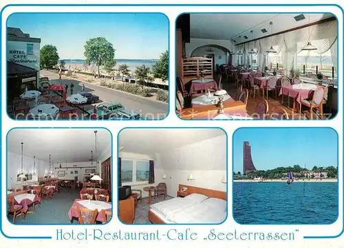 AK / Ansichtskarte Laboe Hotel Restaurant Cafe Seeterrassen Kat. Laboe