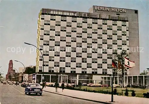 AK / Ansichtskarte Berlin Hilton Hotel  Kat. Berlin