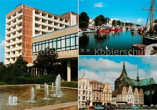 AK / Ansichtskarte Rostock Mecklenburg Vorpommern Radissson SAS Hotel  Kat. Rostock