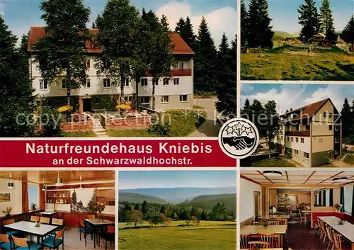 AK / Ansichtskarte Baiersbronn Schwarzwald Naturfreundehaus Kniebis Kat. Baiersbronn