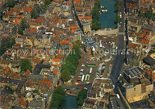AK / Ansichtskarte Amsterdam Niederlande Fliegeraufnahme Waag Geldersekade Kat. Amsterdam