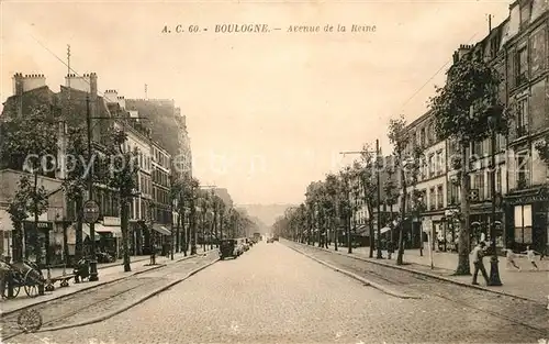 AK / Ansichtskarte Boulogne Billancourt Avenue de la Reine Kat. Boulogne Billancourt