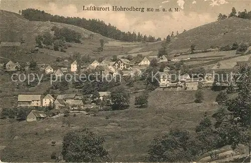 AK / Ansichtskarte Hohrodberg Haut Rhin Alsace Panorama Luftkurort Kat. Hohrod