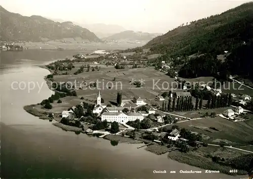 AK / Ansichtskarte Ossiach Ossiachersee Fliegeraufnahme