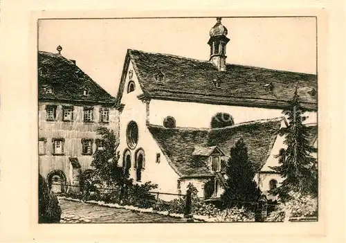 AK / Ansichtskarte Eberbach Rheingau Kloster Klosterkirche und Abtsbau Kat. Eltville am Rhein