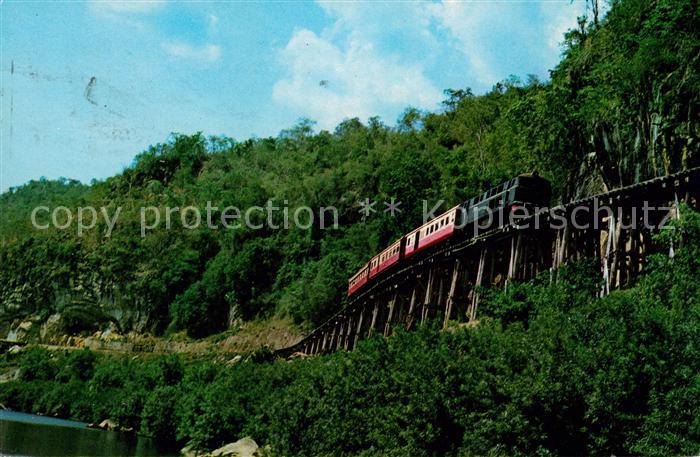 Ak Ansichtskarte Eisenbahn Thai Dead Railway Kanchanaburi Thailand Kat Eisenbahn Nr Kn Oldthing Ansichtskarten Verkehr Eisenbahnen