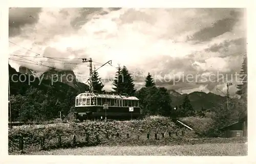 AK / Ansichtskarte Eisenbahn Glaeserner Zug  Kat. Eisenbahn