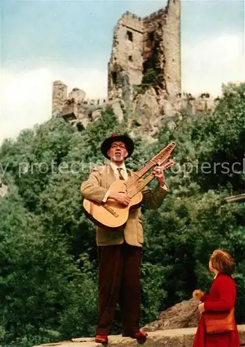 AK / Ansichtskarte Saenger Band Koenigswinter am Rhein Saenger von Drachenfels  Kat. Musik