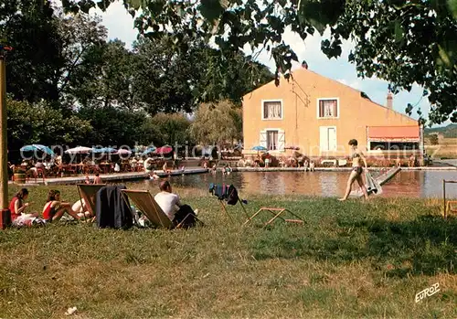 AK / Ansichtskarte Bourbonne les Bains Haute Marne Lac de la Mezelle Kat. Bourbonne les Bains