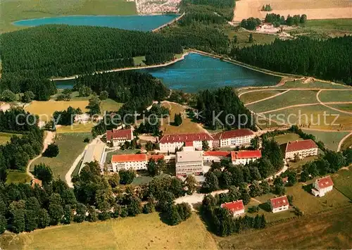 AK / Ansichtskarte Clausthal Zellerfeld Fliegeraufnahme Kurklinik Am Hasenbach Kat. Clausthal Zellerfeld