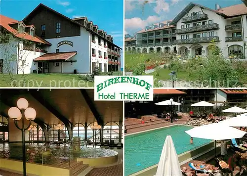 AK / Ansichtskarte Bad Griesbach Rottal Birkenhof Hotel Therme Kat. Bad Griesbach i.Rottal