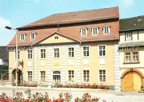 AK / Ansichtskarte Bad Koestritz Forschungs  Gedenkstaette Heinrich Schuetz Haus Kat. Bad Koestritz