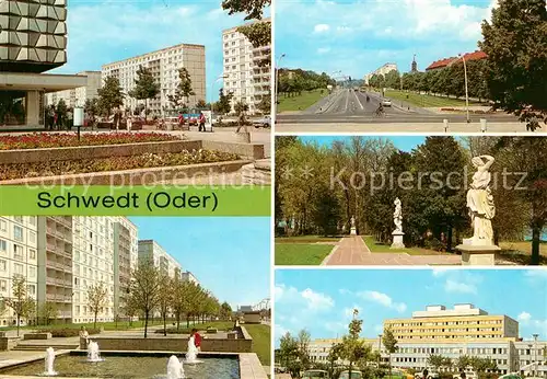 AK / Ansichtskarte Schwedt Platz der Befreiung Leninallee  Kat. Schwedt