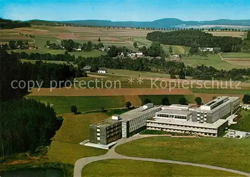 AK / Ansichtskarte Bad Steben Fliegeraufnahme Sanatorium Franken der BfA Kat. Bad Steben