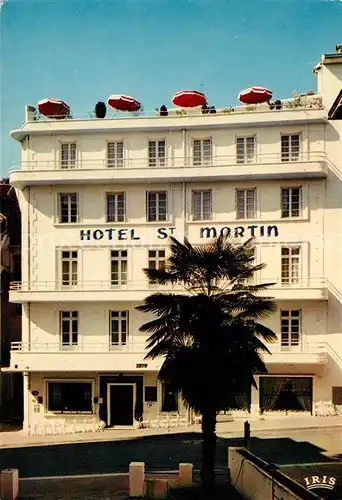 AK / Ansichtskarte Lourdes Hautes Pyrenees Hotel St Martin Kat. Lourdes