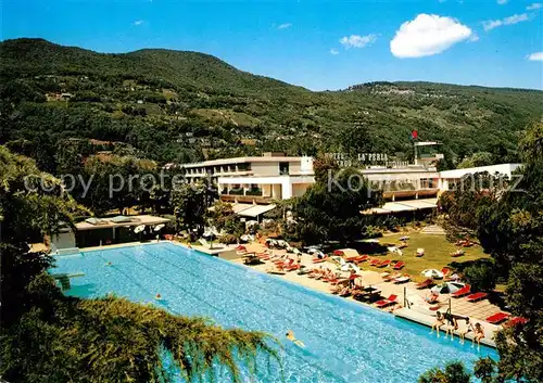 AK / Ansichtskarte Agno Lago di Lugano Hotel La Perla Kat. Agno