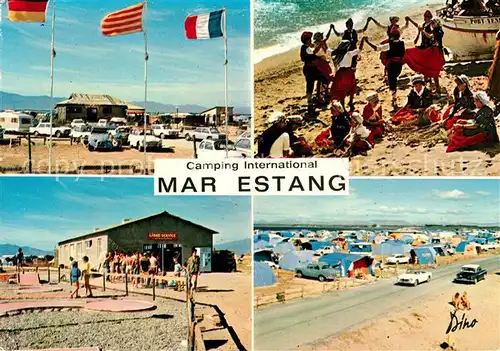 AK / Ansichtskarte Canet Plage Camping International Mar Estang Kat. Canet en Roussillon