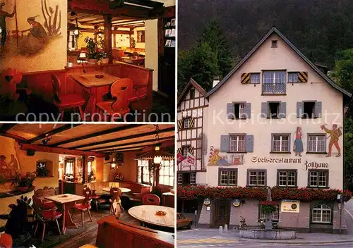 AK / Ansichtskarte Chur GR Restaurant zum alten Zollhaus Kat. Chur