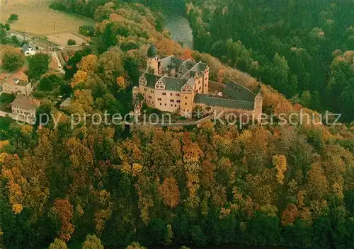 AK / Ansichtskarte Rochsburg Fliegeraufnahme Museum Schloss Kat. Lunzenau