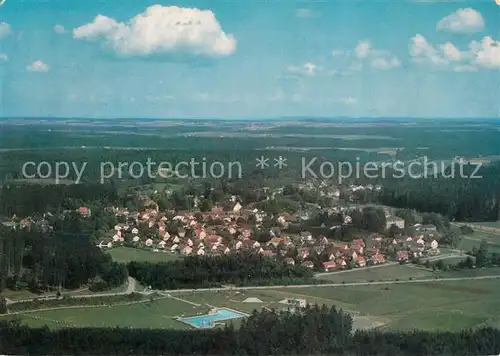 AK / Ansichtskarte Koenigsfeld Schwarzwald Fliegeraufnahme Kat. Koenigsfeld im Schwarzwald